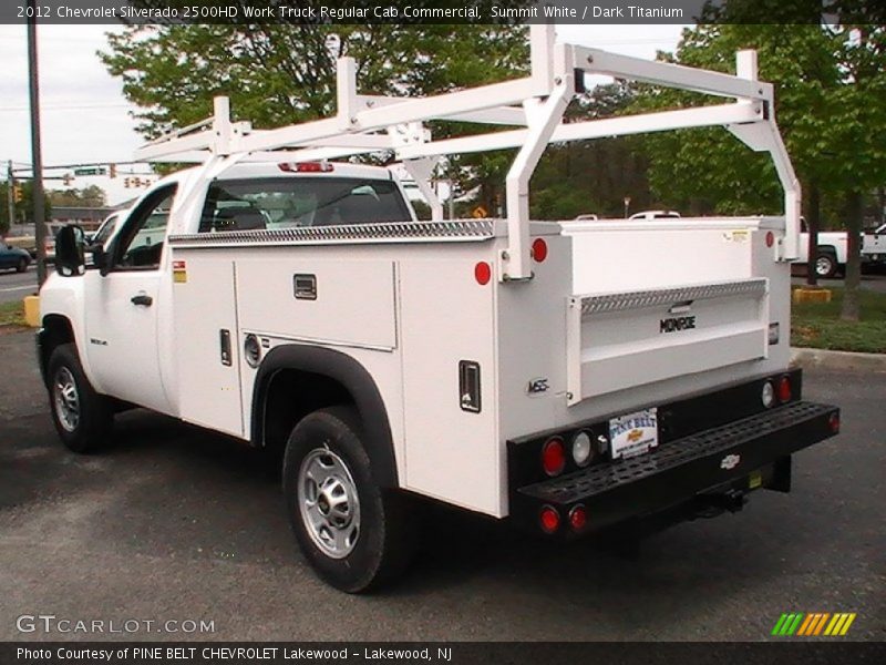 Summit White / Dark Titanium 2012 Chevrolet Silverado 2500HD Work Truck Regular Cab Commercial