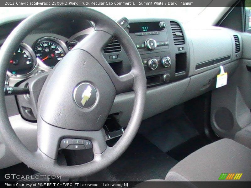 Summit White / Dark Titanium 2012 Chevrolet Silverado 2500HD Work Truck Regular Cab Commercial