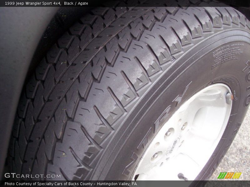 Black / Agate 1999 Jeep Wrangler Sport 4x4