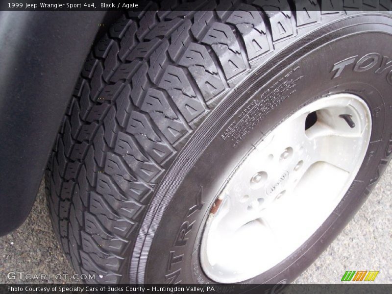 Black / Agate 1999 Jeep Wrangler Sport 4x4