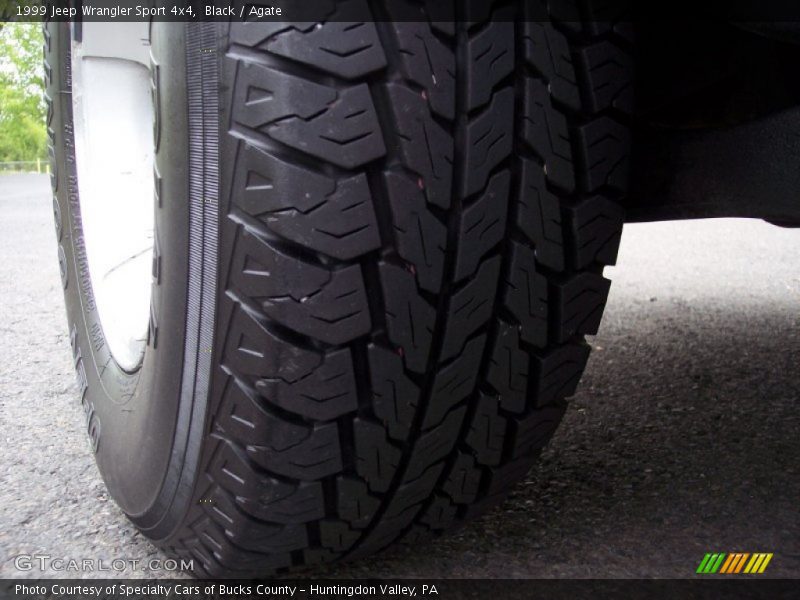 Black / Agate 1999 Jeep Wrangler Sport 4x4