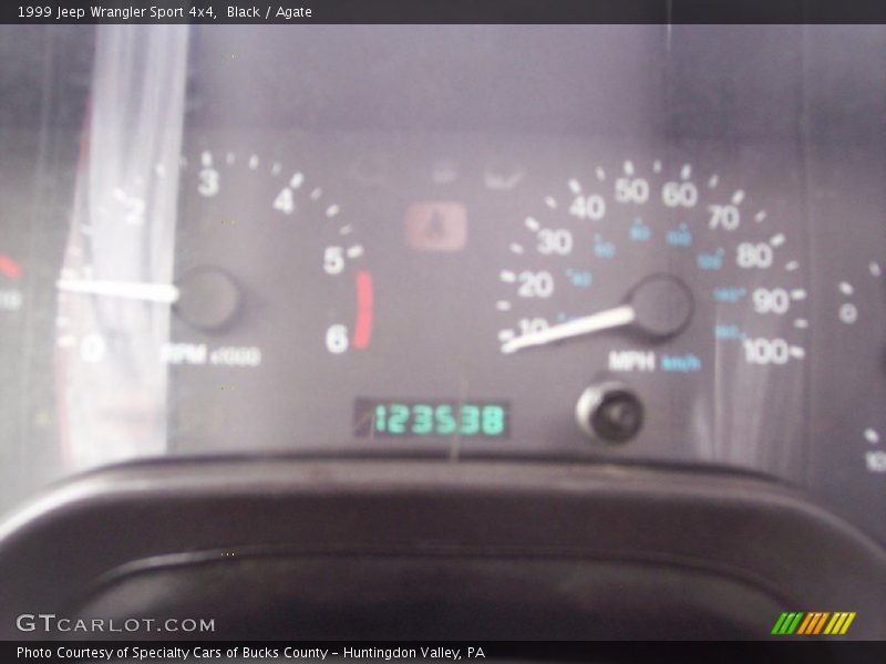 Black / Agate 1999 Jeep Wrangler Sport 4x4