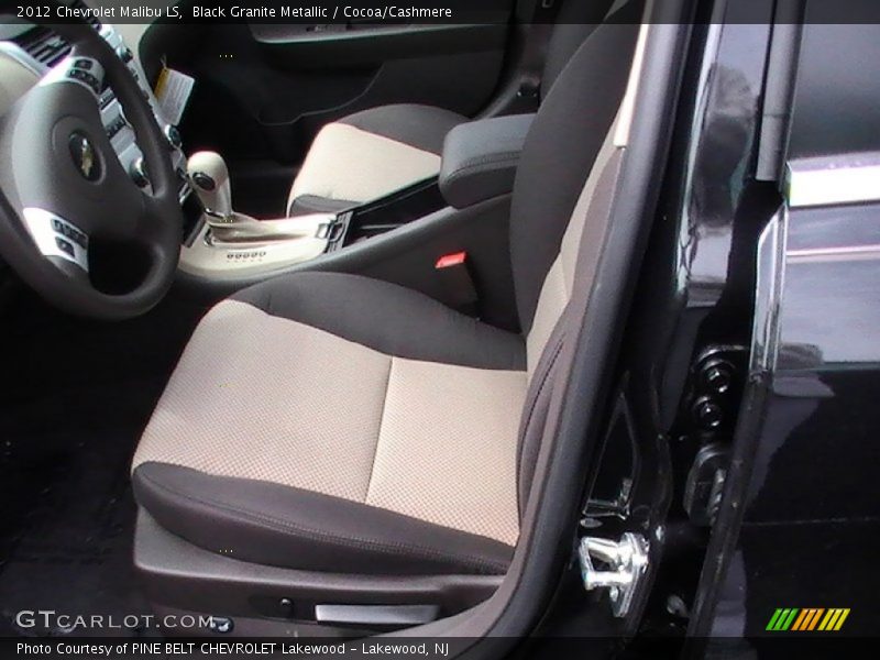 Black Granite Metallic / Cocoa/Cashmere 2012 Chevrolet Malibu LS
