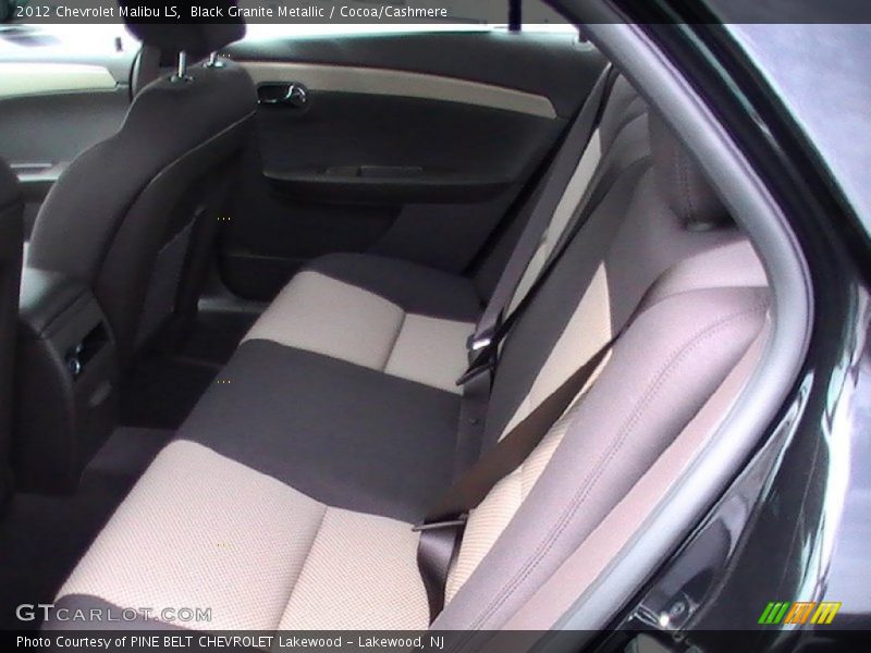 Black Granite Metallic / Cocoa/Cashmere 2012 Chevrolet Malibu LS