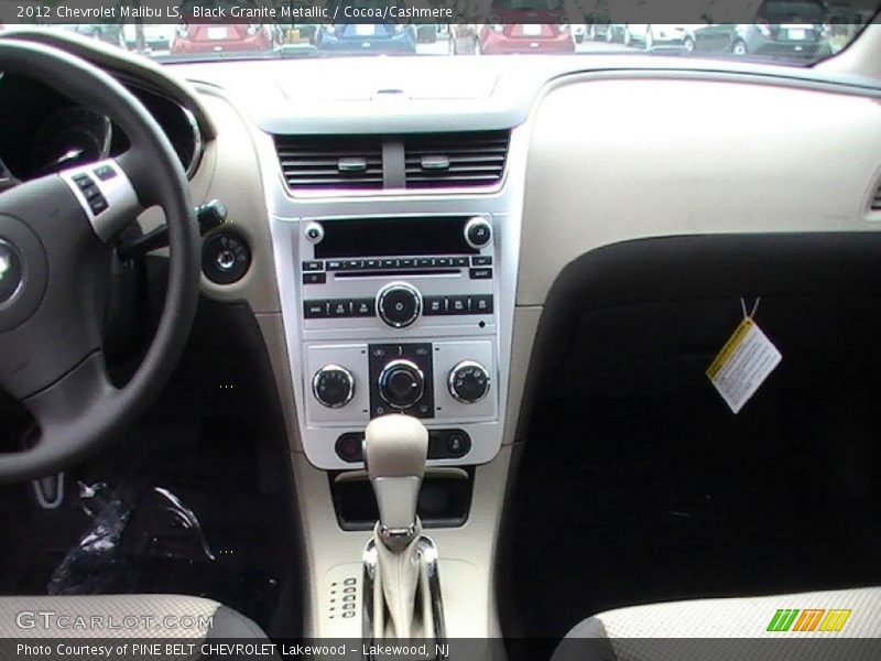 Black Granite Metallic / Cocoa/Cashmere 2012 Chevrolet Malibu LS
