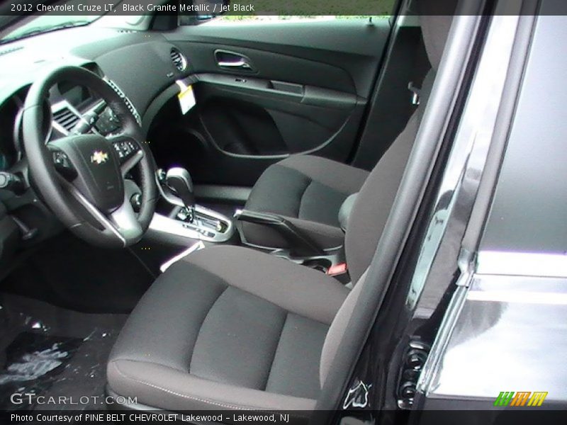 Black Granite Metallic / Jet Black 2012 Chevrolet Cruze LT