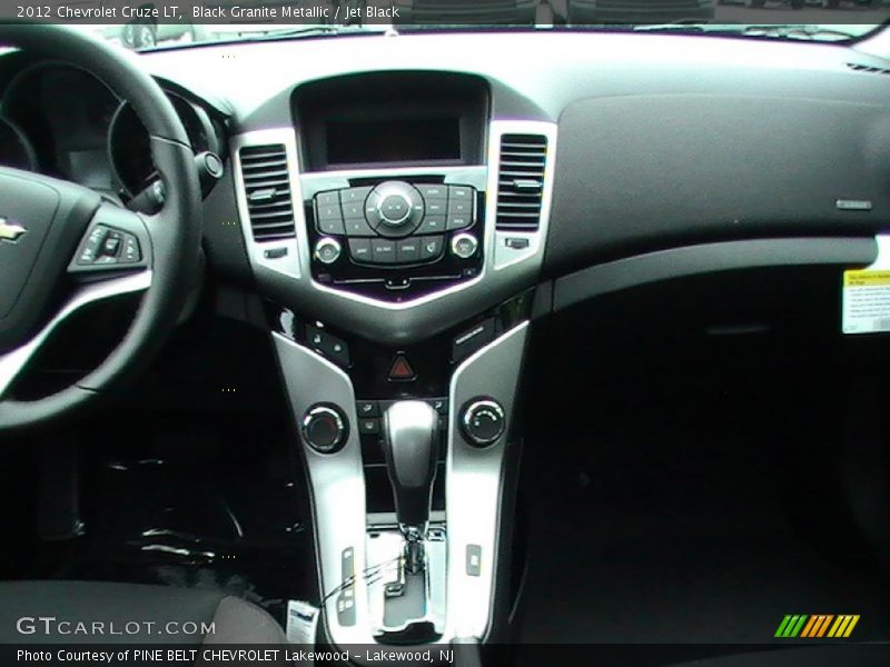 Black Granite Metallic / Jet Black 2012 Chevrolet Cruze LT