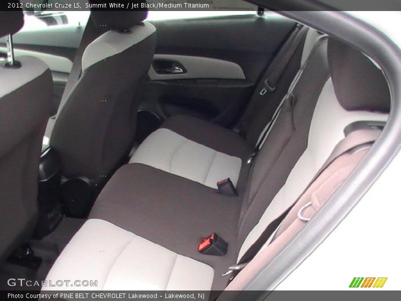 Summit White / Jet Black/Medium Titanium 2012 Chevrolet Cruze LS