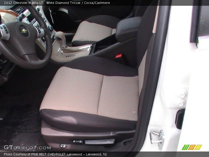 White Diamond Tricoat / Cocoa/Cashmere 2012 Chevrolet Malibu LT