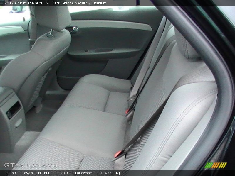 Black Granite Metallic / Titanium 2012 Chevrolet Malibu LS