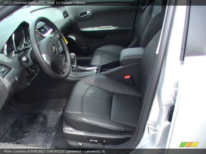 Silver Ice Metallic / Ebony 2012 Chevrolet Malibu LTZ