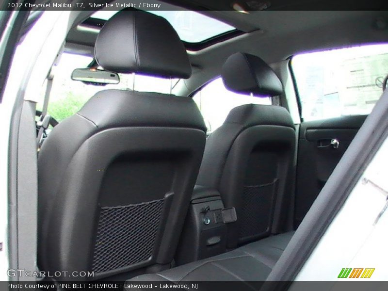 Silver Ice Metallic / Ebony 2012 Chevrolet Malibu LTZ
