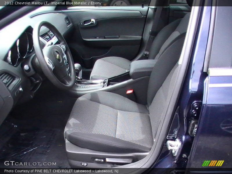 Imperial Blue Metallic / Ebony 2012 Chevrolet Malibu LT