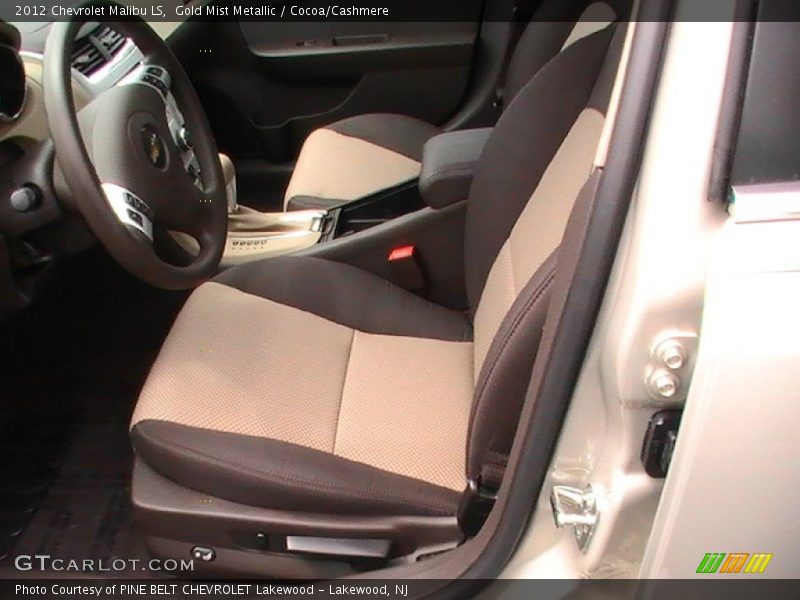 Gold Mist Metallic / Cocoa/Cashmere 2012 Chevrolet Malibu LS