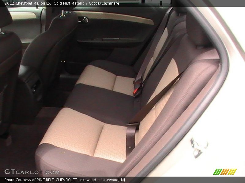 Gold Mist Metallic / Cocoa/Cashmere 2012 Chevrolet Malibu LS