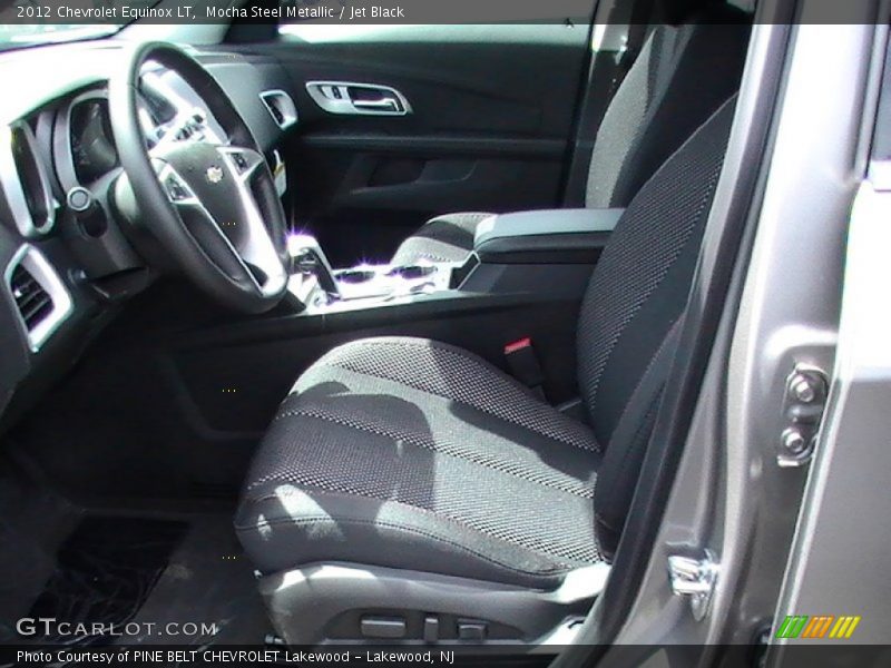 Mocha Steel Metallic / Jet Black 2012 Chevrolet Equinox LT
