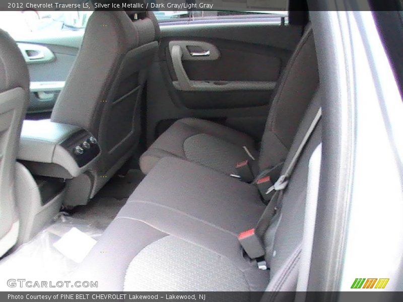 Silver Ice Metallic / Dark Gray/Light Gray 2012 Chevrolet Traverse LS