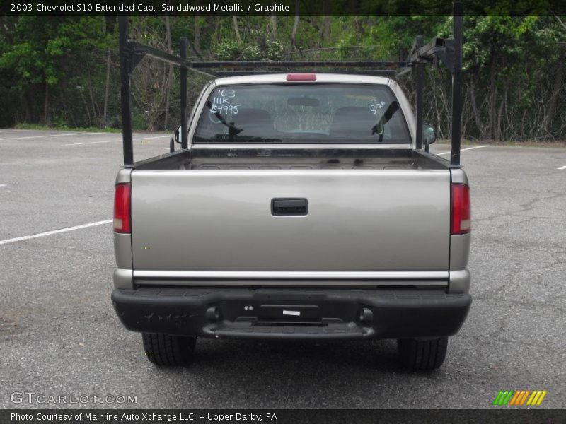 Sandalwood Metallic / Graphite 2003 Chevrolet S10 Extended Cab