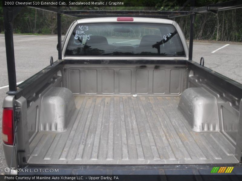 Sandalwood Metallic / Graphite 2003 Chevrolet S10 Extended Cab