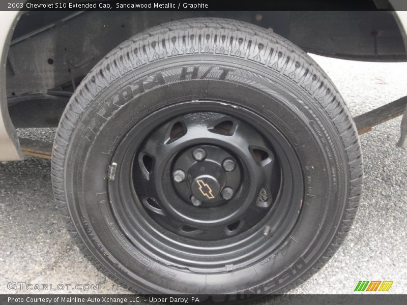 Sandalwood Metallic / Graphite 2003 Chevrolet S10 Extended Cab