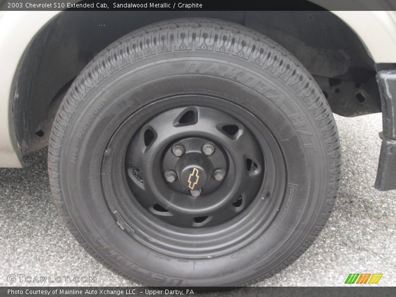 Sandalwood Metallic / Graphite 2003 Chevrolet S10 Extended Cab