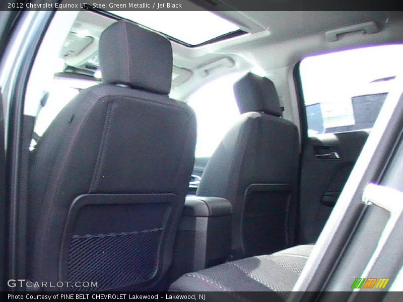Steel Green Metallic / Jet Black 2012 Chevrolet Equinox LT