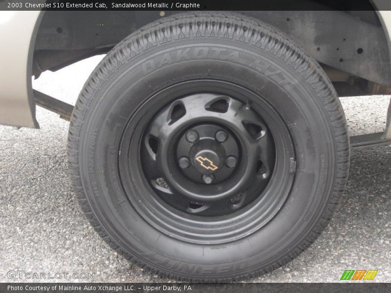 Sandalwood Metallic / Graphite 2003 Chevrolet S10 Extended Cab