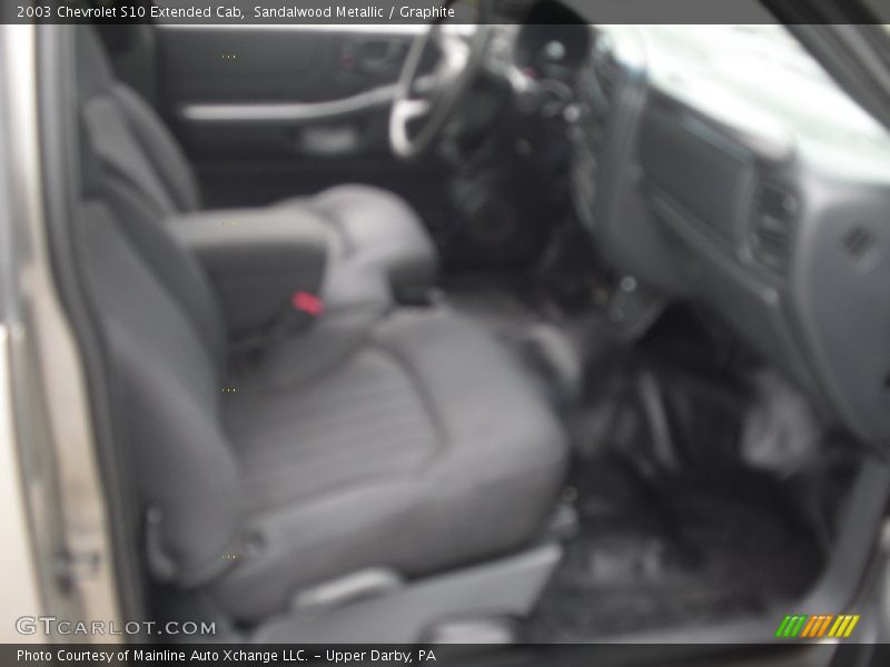 Sandalwood Metallic / Graphite 2003 Chevrolet S10 Extended Cab
