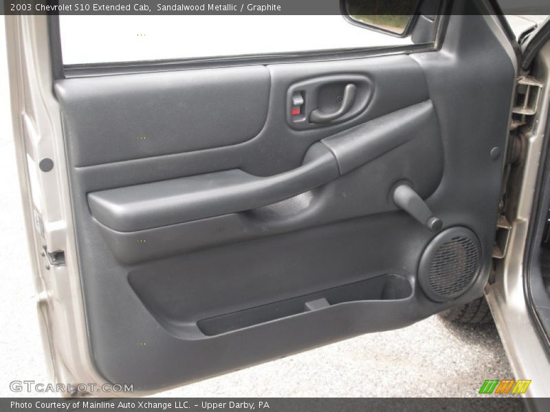 Sandalwood Metallic / Graphite 2003 Chevrolet S10 Extended Cab