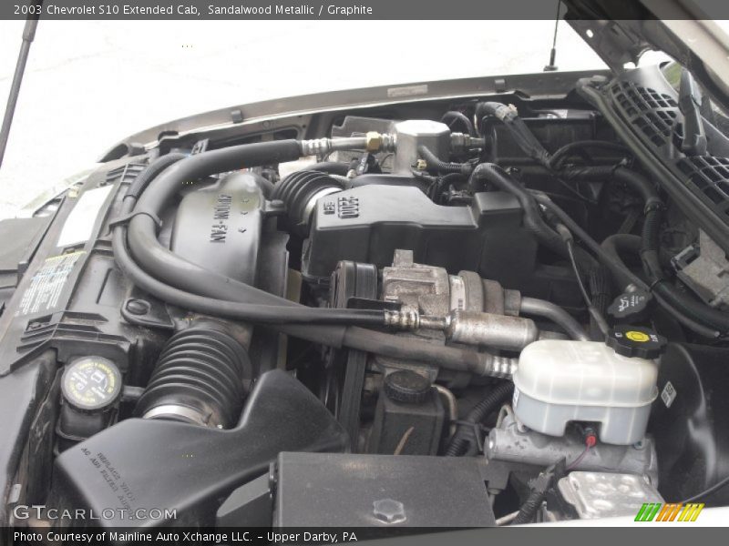 Sandalwood Metallic / Graphite 2003 Chevrolet S10 Extended Cab