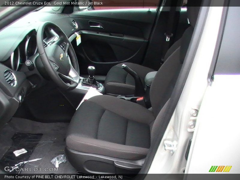 Gold Mist Metallic / Jet Black 2012 Chevrolet Cruze Eco