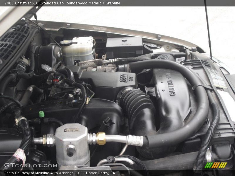 Sandalwood Metallic / Graphite 2003 Chevrolet S10 Extended Cab