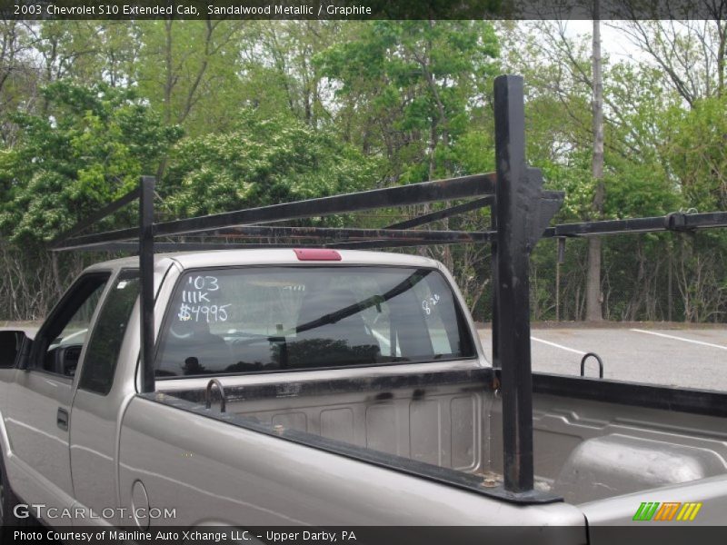 Sandalwood Metallic / Graphite 2003 Chevrolet S10 Extended Cab