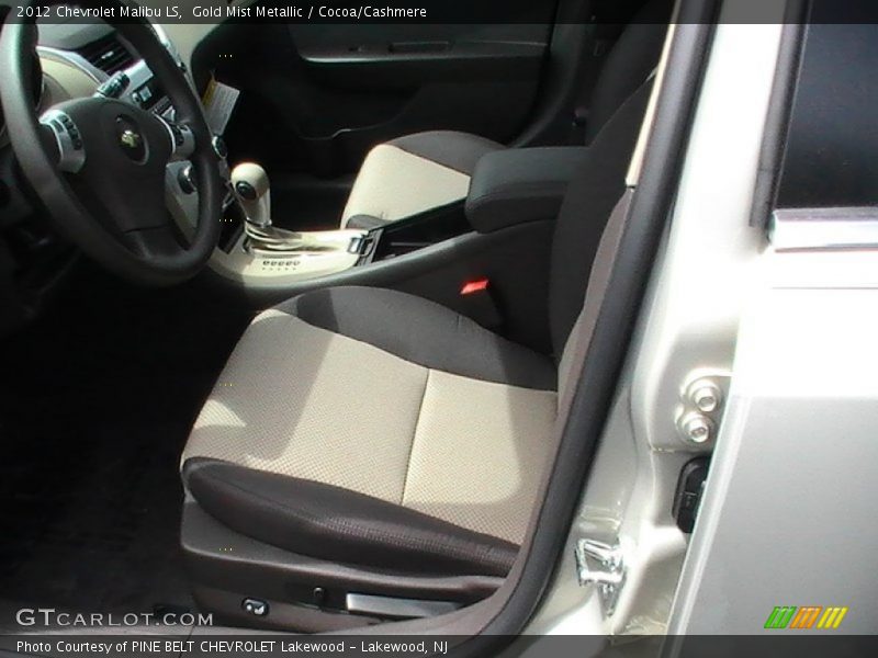 Gold Mist Metallic / Cocoa/Cashmere 2012 Chevrolet Malibu LS