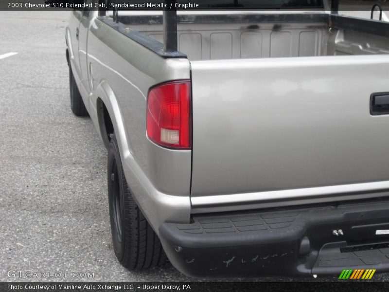 Sandalwood Metallic / Graphite 2003 Chevrolet S10 Extended Cab