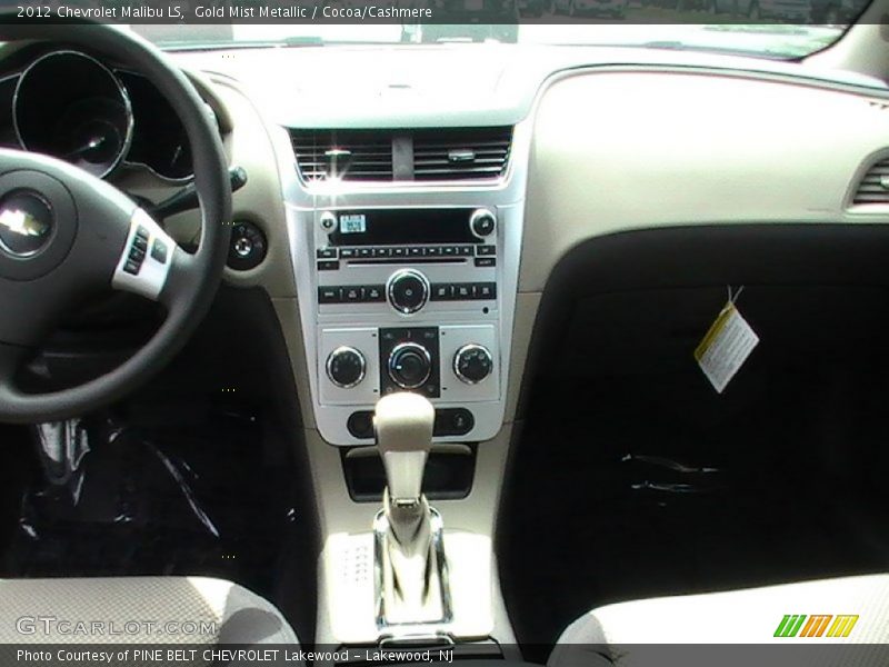 Gold Mist Metallic / Cocoa/Cashmere 2012 Chevrolet Malibu LS