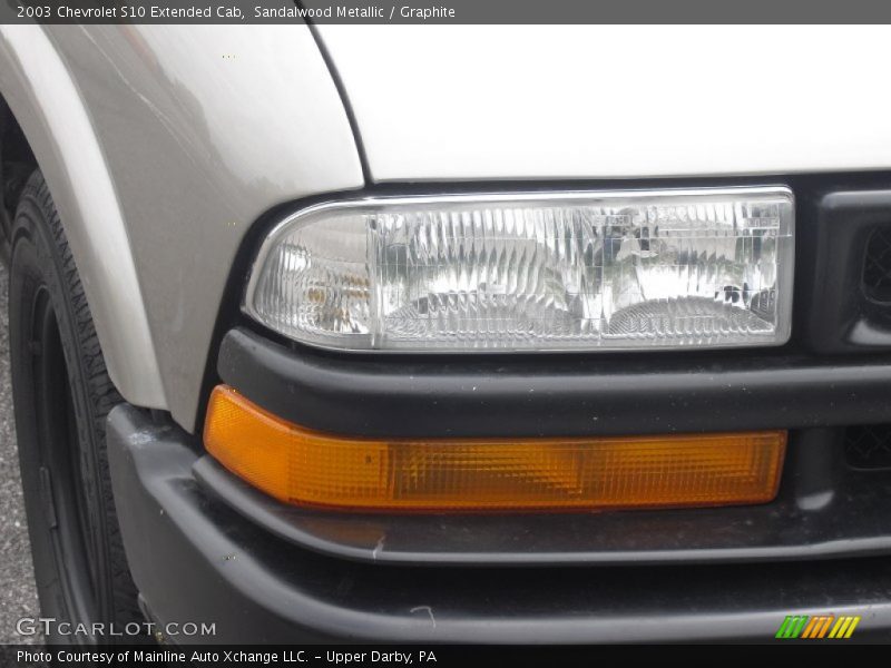 Sandalwood Metallic / Graphite 2003 Chevrolet S10 Extended Cab