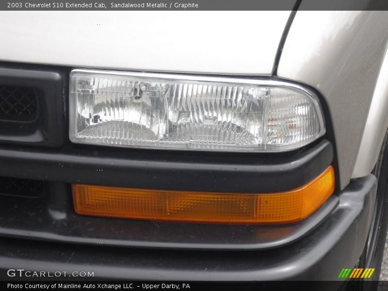 Sandalwood Metallic / Graphite 2003 Chevrolet S10 Extended Cab