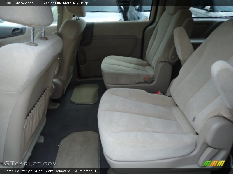 Glacier Blue Metallic / Beige 2008 Kia Sedona LX