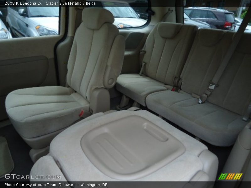 Glacier Blue Metallic / Beige 2008 Kia Sedona LX