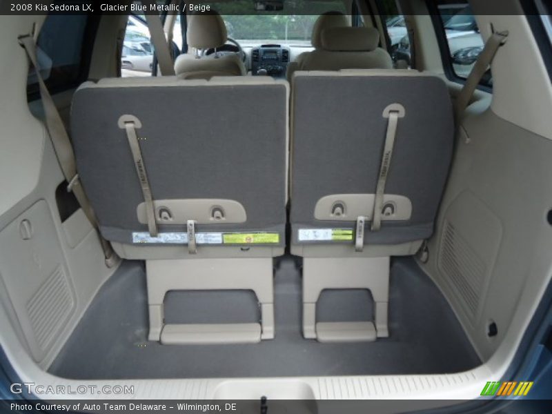 Glacier Blue Metallic / Beige 2008 Kia Sedona LX