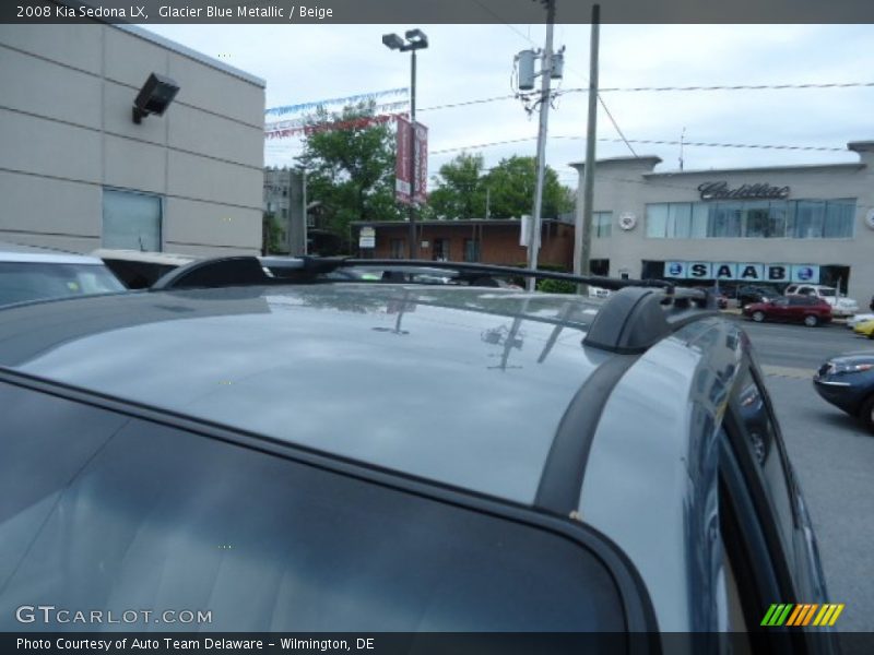 Glacier Blue Metallic / Beige 2008 Kia Sedona LX