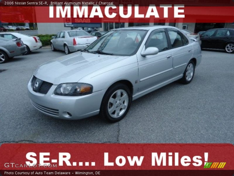 Brilliant Aluminum Metallic / Charcoal 2006 Nissan Sentra SE-R
