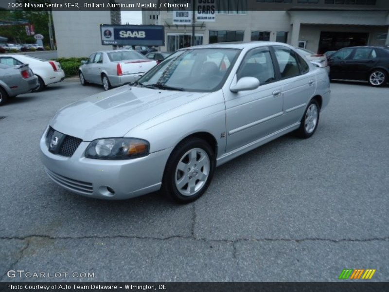 Brilliant Aluminum Metallic / Charcoal 2006 Nissan Sentra SE-R