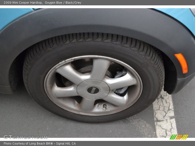 Oxygen Blue / Black/Grey 2009 Mini Cooper Hardtop