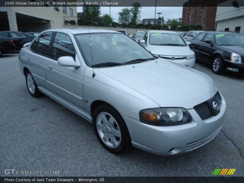 Brilliant Aluminum Metallic / Charcoal 2006 Nissan Sentra SE-R