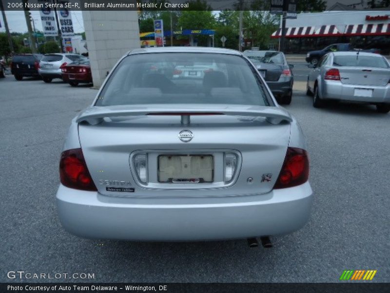 Brilliant Aluminum Metallic / Charcoal 2006 Nissan Sentra SE-R