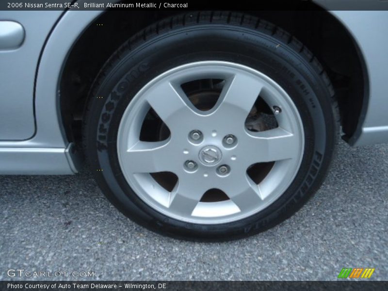 Brilliant Aluminum Metallic / Charcoal 2006 Nissan Sentra SE-R