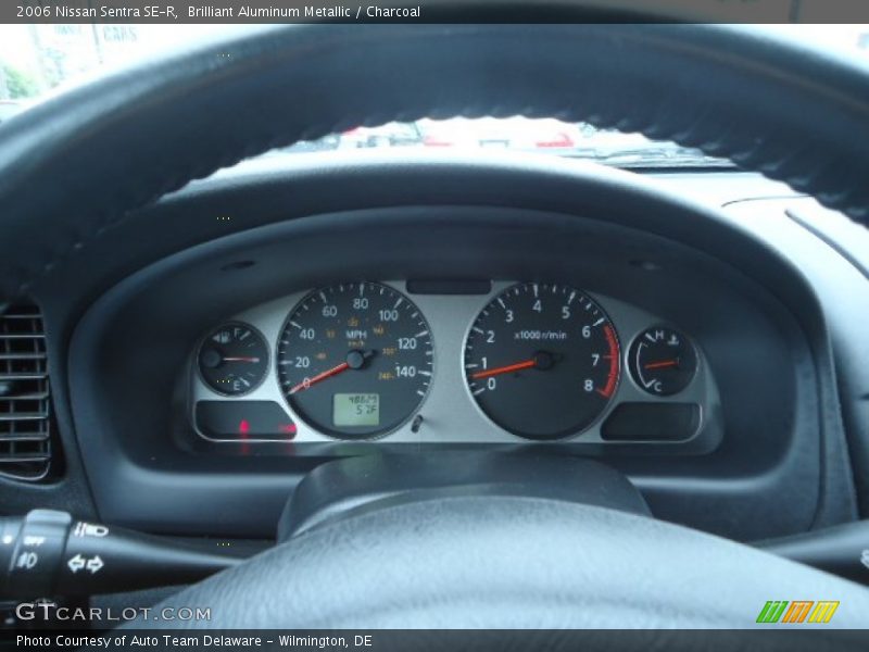 Brilliant Aluminum Metallic / Charcoal 2006 Nissan Sentra SE-R