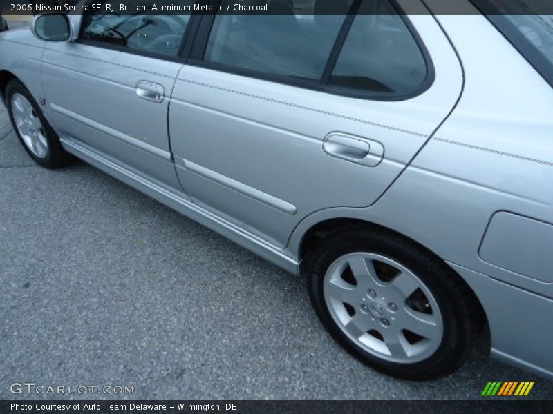 Brilliant Aluminum Metallic / Charcoal 2006 Nissan Sentra SE-R
